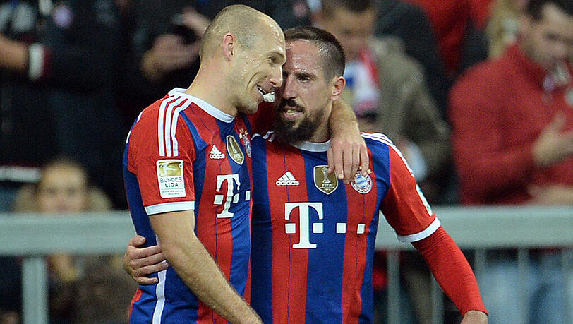 Ohne sie fehlt den Bayern Qualität im Eins gegen Eins: Arjen Robben (l.) und Franck Ribéry. Ohne sie fehlt den Bayern Qualität im Eins gegen Eins: Arjen Robben (l.) und Franck Ribéry.
