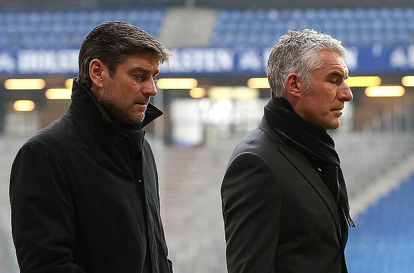 Wieder vereint: Sportdirektor Oliver Kreuzer und Trainer Mirko Slomka sollen den KSC zurück auf die Spur bringen.