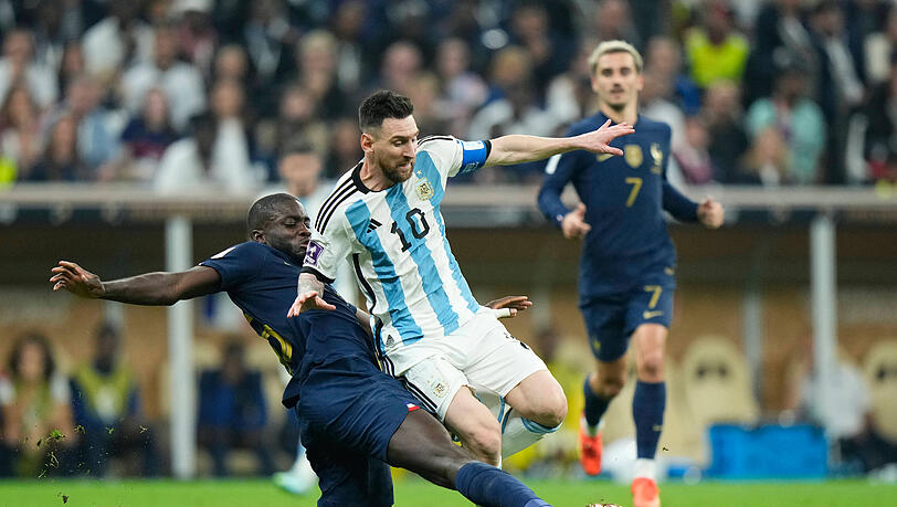 Wusste sich im WM-Finale gegen Lionel Messi zu behaupten: Dayot Upamecano.