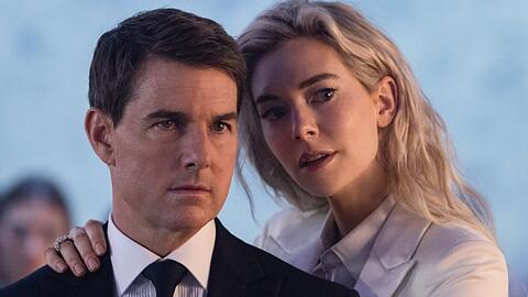 Tom Cruise und Vanessa Kirby in "Mission: Impossible - Dead Reckoning Teil eins".