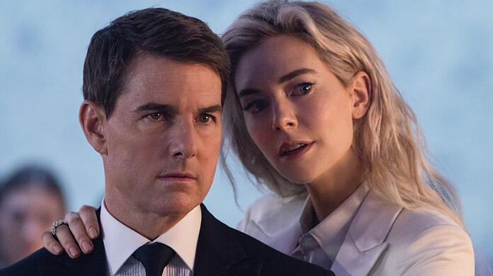 Tom Cruise und Vanessa Kirby in "Mission: Impossible - Dead Reckoning Teil eins".