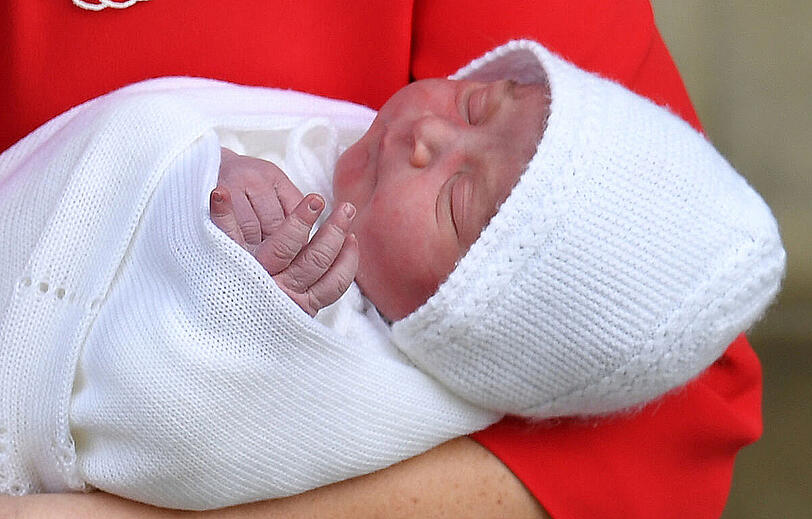 Sohn von Kate und William: Die ersten öffentlichen Fotos des kleinen Prinzen.