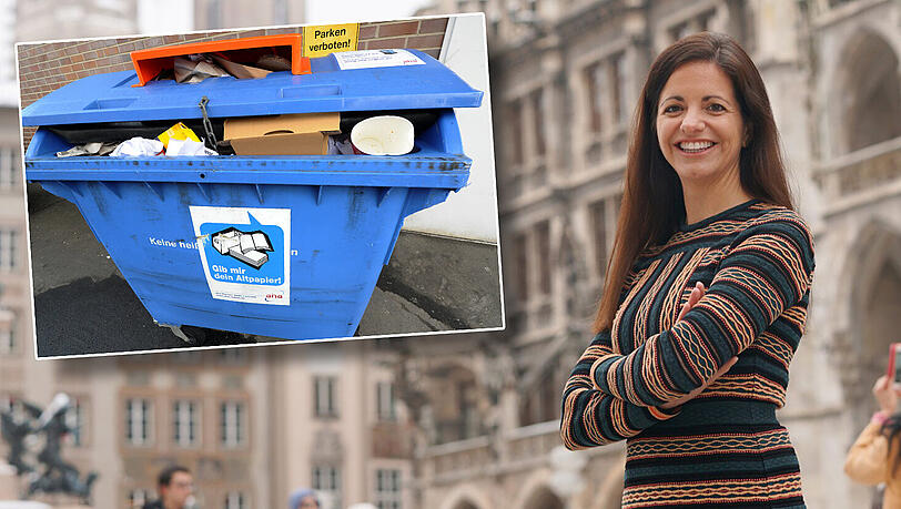 Kristina Frank (CSU) hat genaue Müll-Vorstellungen.