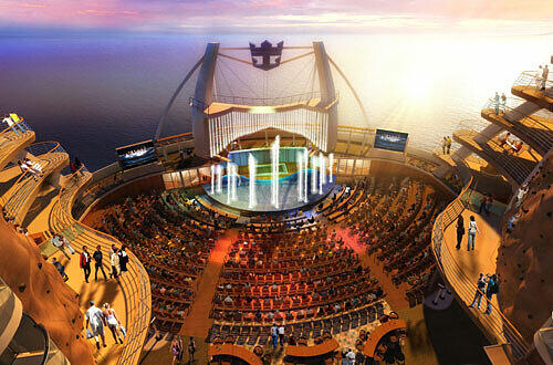 Aquatheater auf der Oasis, Foto: PR