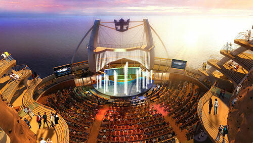 Aquatheater auf der Oasis, Foto: PR Aquatheater auf der Oasis, Foto: PR