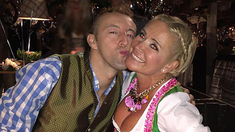 Wiesn-Bussi, Bussi: Prinz Mario-Max zu Schaumburg-Lippe und Claudia Effenberg