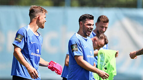 Florian Niederlechner und Kevin Volland sind wieder zurück an der Grünwalder Straße.