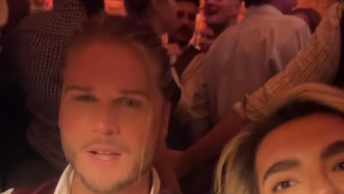 Ex-Kicker Rurik Gislason saß neben Bill Kaulitz Ex-Kicker Rurik Gislason saß neben Bill Kaulitz