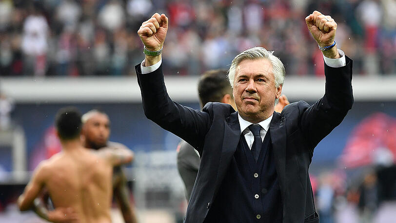 Carlo Ancelotti traut RB Leipzig auch in der nächsten Saison eine ähnlich gute Leistung zu, wie in dieser Spielzeit.