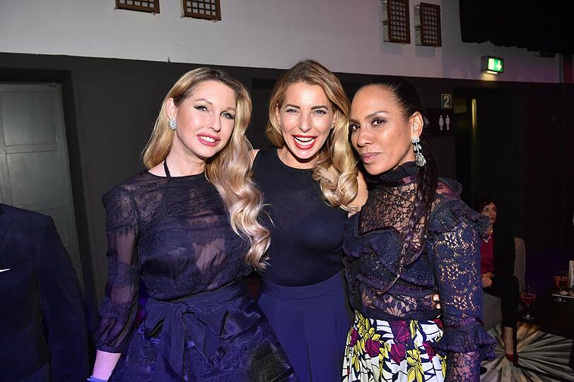 Sabine Piller, Giulia Siegel und Barbara Becker