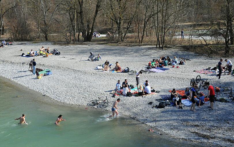 Sonne satt auch am Samstag: Begleiten Sie unseren Fotografen bei seinem Streifzug durch das schöne München. Enfach weiterklicken!