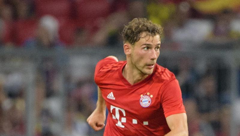 Leon Goretzka vom FC Bayern München spielt den Ball. Foto: Matthias Balk/dpa/Archivbild Leon Goretzka vom FC Bayern München spielt den Ball. Foto: Matthias Balk/dpa/Archivbild