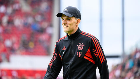 Ist immer für einen Scherz gut: FC-Bayern-Coach Thomas Tuchel.
