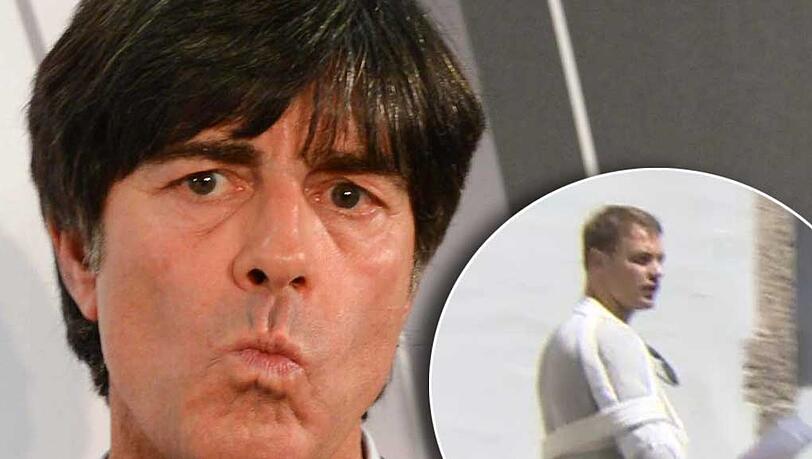 "Kein Risiko": Löw lässt Neuer gegen Armenien nicht spielen. "Kein Risiko": Löw lässt Neuer gegen Armenien nicht spielen.