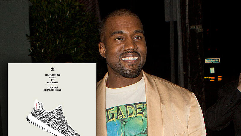 Kanye West bringt zusammen mit Adidas den neuen "Yeezy Boost 350" raus. Kanye West bringt zusammen mit Adidas den neuen "Yeezy Boost 350" raus.
