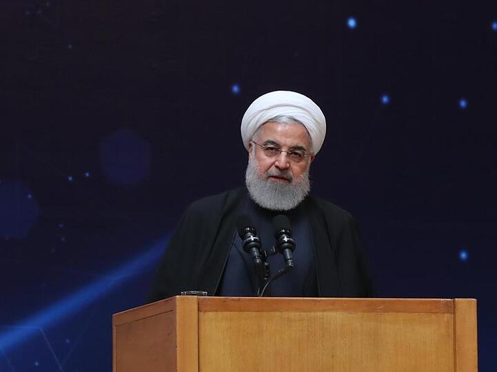 Irans Präsident Ruhani fordert eine Aufhebung der Sanktionen.