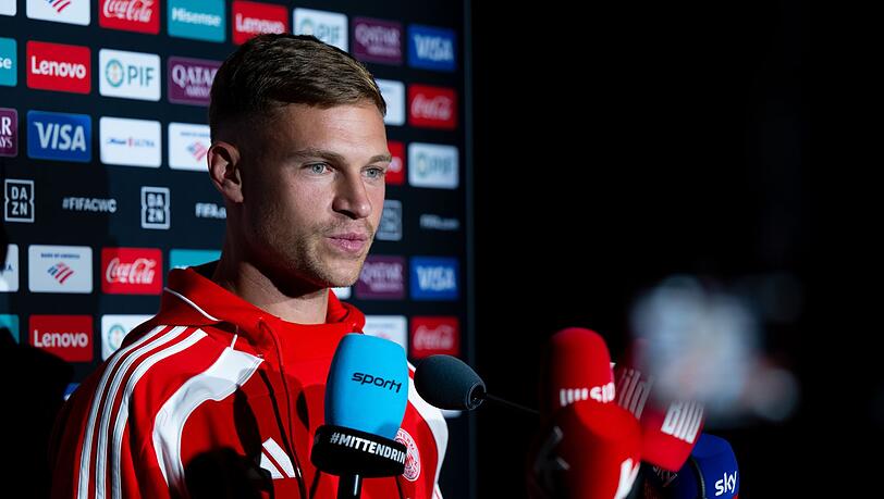 Pikantes Wiedersehen bei der Club-WM: Joshua Kimmich spricht über Schiedsrichter Anthony Taylor.