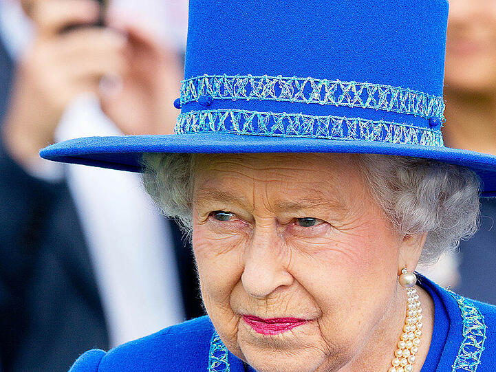 Die Queen bei einer Veranstaltung im Juni