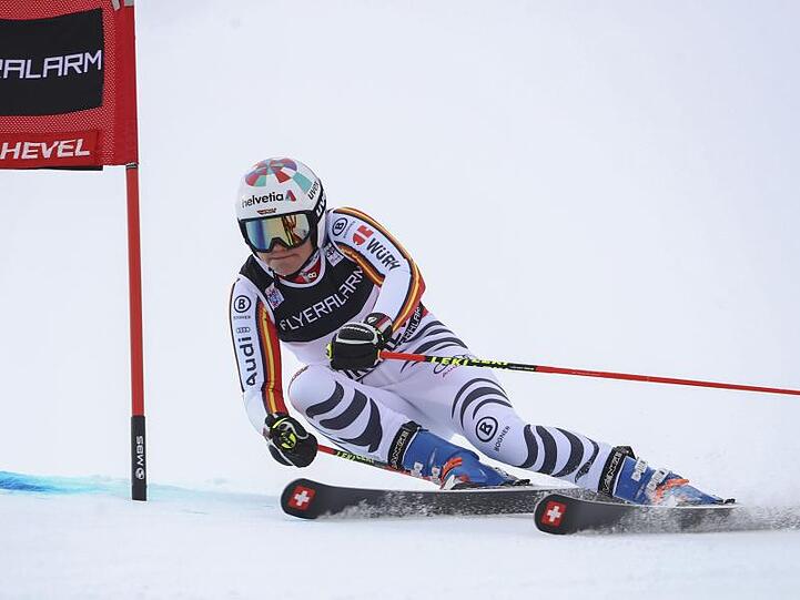 Viktoria Rebensburg verpasste in Courchevel knapp das Treppchen.