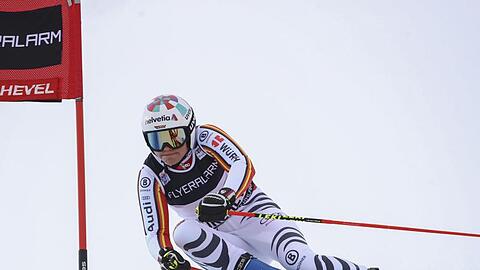 Viktoria Rebensburg verpasste in Courchevel knapp das Treppchen.