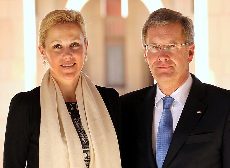 Bettina und Christian Wulff sind wieder glücklich