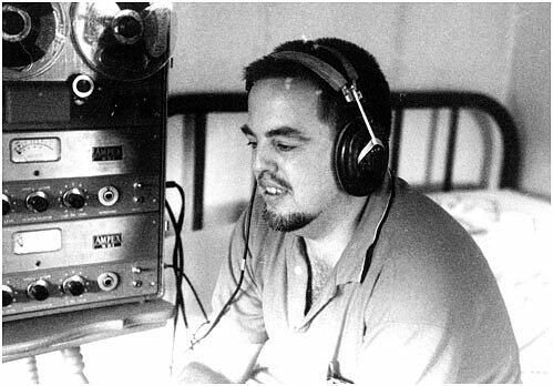 Alan Lomax in jungen Jahren.