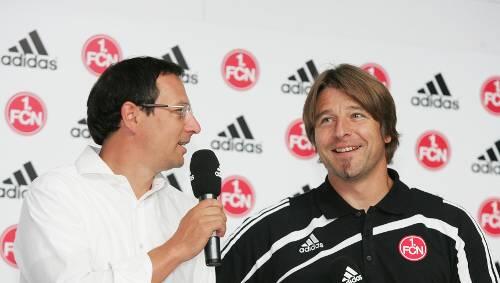 Zwei Macher – ein Ziel: Sportdirektor Martin Bader (links) und Trainer Michael Oenning glauben fest an den Klassenerhalt. Zwei Macher – ein Ziel: Sportdirektor Martin Bader (links) und Trainer Michael Oenning glauben fest an den Klassenerhalt.