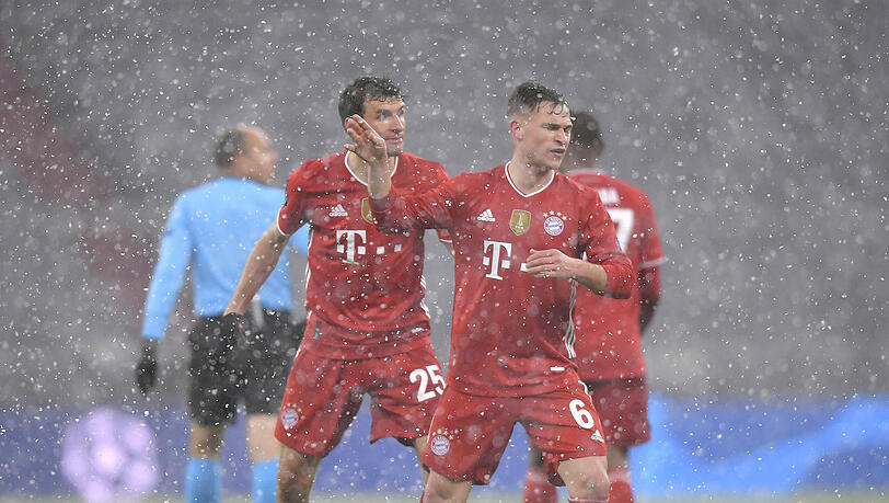 Bei Joshua Kimmich gingen gegen PSG zwischenzeitlich die Gäule durch.