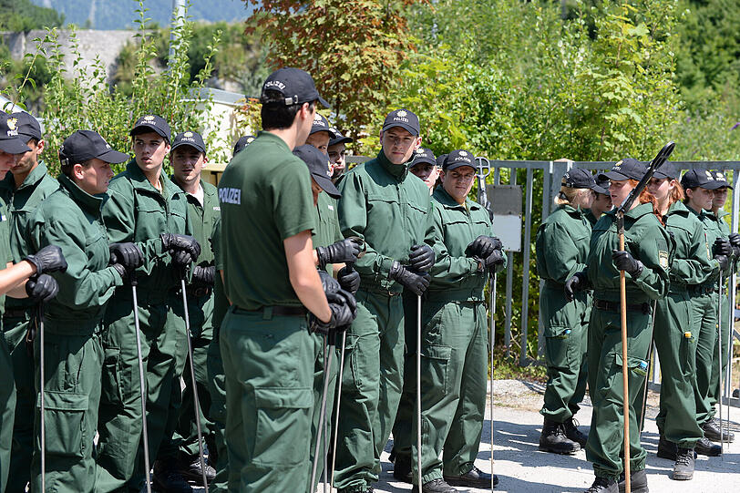 Groß angelegte Suchaktion in und um Bad Reichenhall. Die Bilder