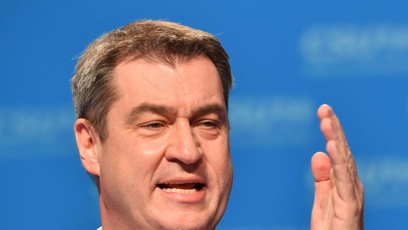 Markus Söder, CSU-Vorsitzender und Ministerpräsident aus Bayern beim Politischen Aschermittwoch. Foto: Peter Kneffel/dpa Markus Söder, CSU-Vorsitzender und Ministerpräsident aus Bayern beim Politischen Aschermittwoch. Foto: Peter Kneffel/dpa