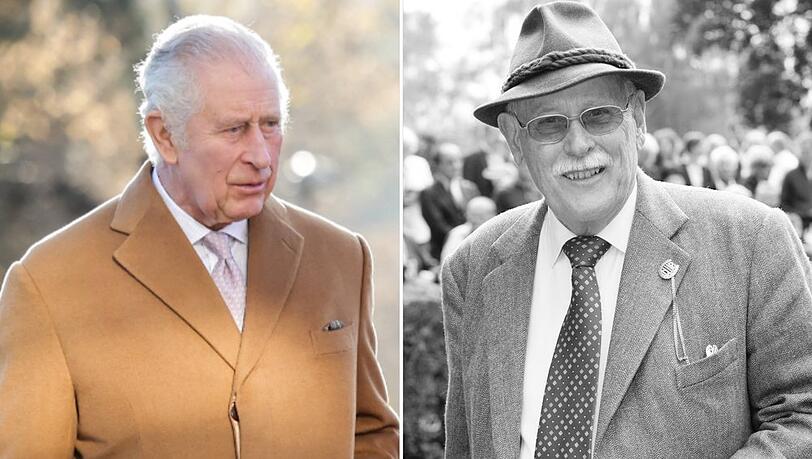 König Charles III. (li.) hat seinen Cousin Max Markgraf von Baden verloren.