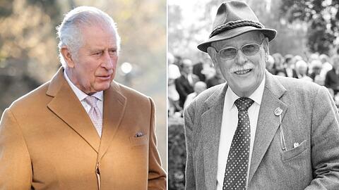 König Charles III. (li.) hat seinen Cousin Max Markgraf von Baden verloren.