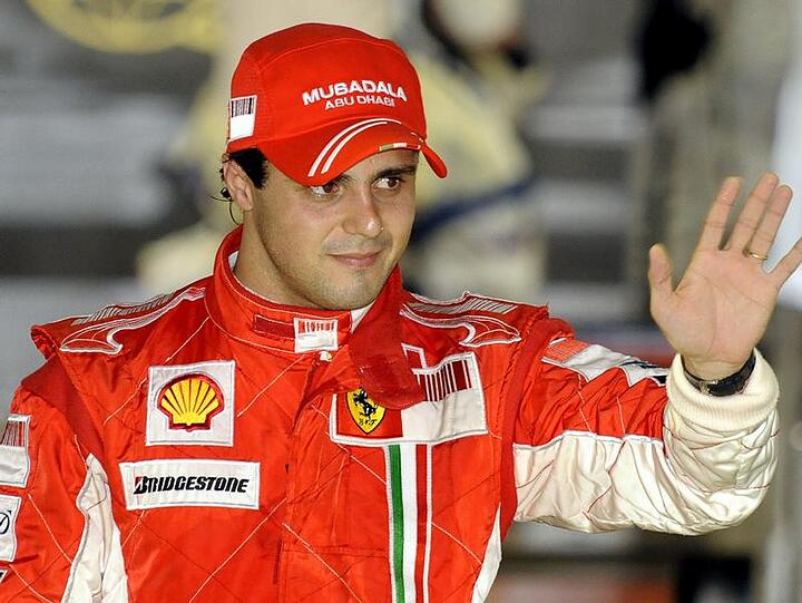 Nett und lustig: Felipe Massa, der in seiner brasilianischen Heimat den WM-titel hollen kann.