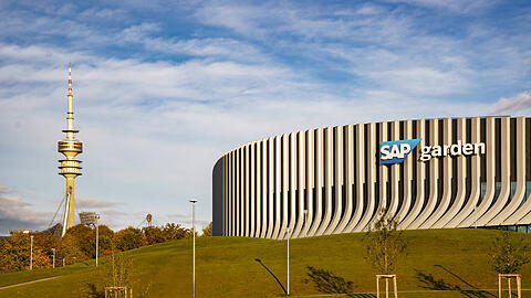 Auch am Bau der Multifunktionsarena SAP Garden war die Traditionsfirma Heinemann beteiligt.