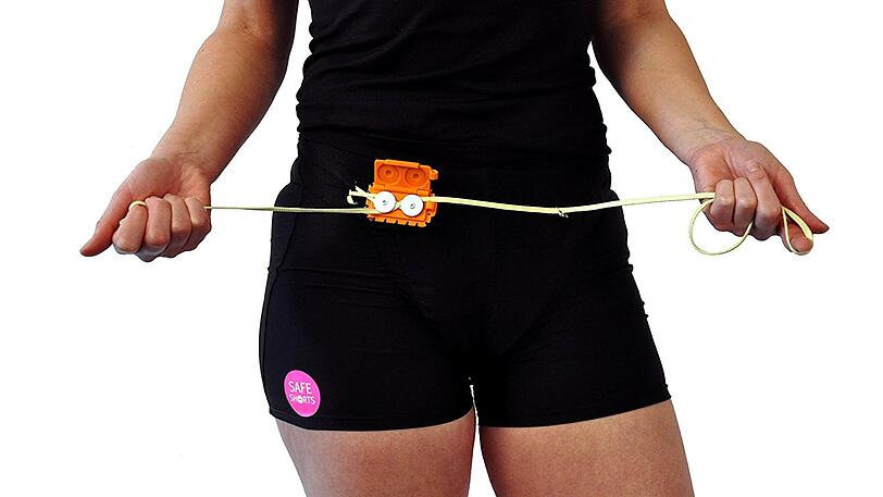 Die "Safe Shorts" soll sexuelle Übergriffe auf Frauen verhindern.