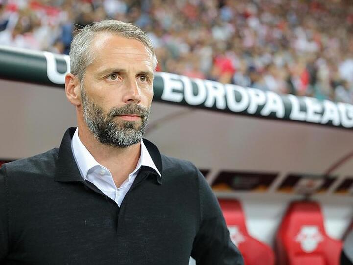Salzburgs Trainer Marco Rose möchte nicht über seine Zukunft spekulieren.
