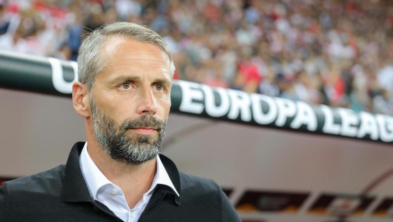 Salzburgs Trainer Marco Rose möchte nicht über seine Zukunft spekulieren. Salzburgs Trainer Marco Rose möchte nicht über seine Zukunft spekulieren.