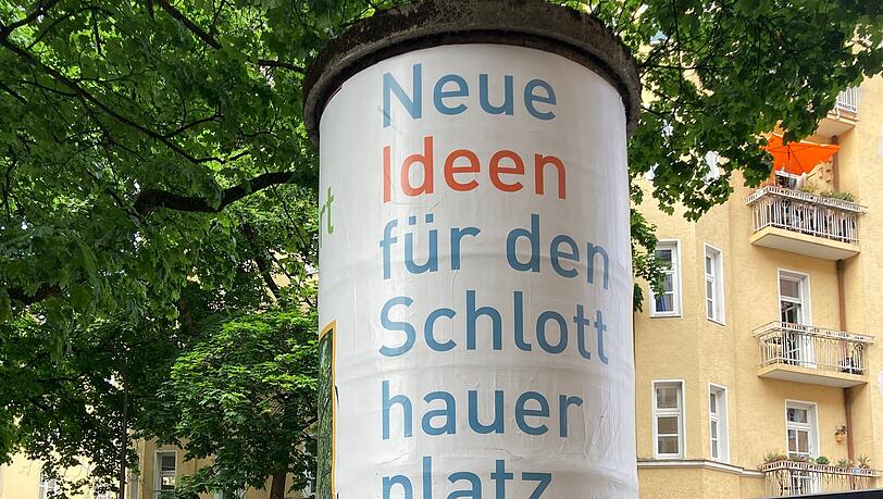 Die Nachbarschaftsinitiative Dialog am Birnbaum hat hierzu die Litfaßsäule auf dem Platz für 10 Tage  angemietet und lädt alle Anwohner zum Austausch ein.