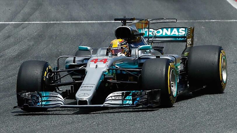 Der Sieger des Spanien-GP: Lewis Hamilton.