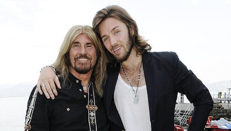 Gil mit seinem Vater Abi Ofarim