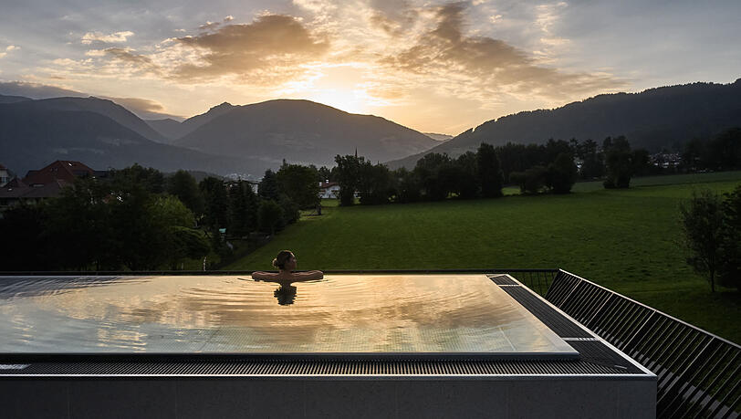 Der hoteleigene Acquapura Mountain Spa. Der hoteleigene Acquapura Mountain Spa.