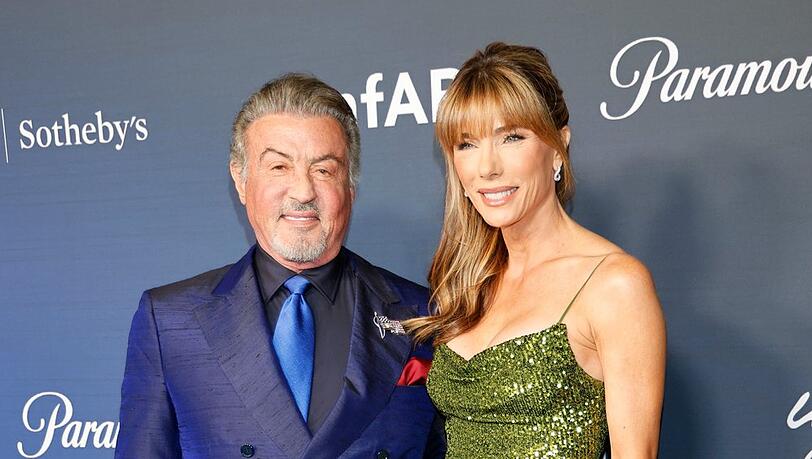 Sylvester Stallone und seine Ehefrau Jennifer wurden im Rahmen der Veranstaltung mit einem Preis geehrt.