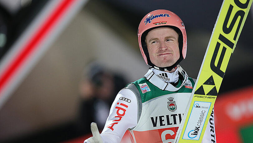 Severin Freund belegte bei der Qualifikation in Oberstdorf den zweiten Platz. Severin Freund belegte bei der Qualifikation in Oberstdorf den zweiten Platz.