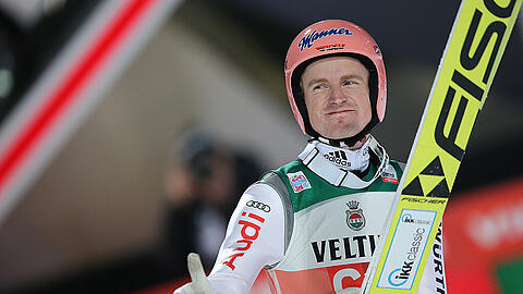 Severin Freund belegte bei der Qualifikation in Oberstdorf den zweiten Platz.