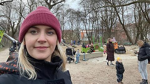 Anna A. wurde in Untersendling angefahren.