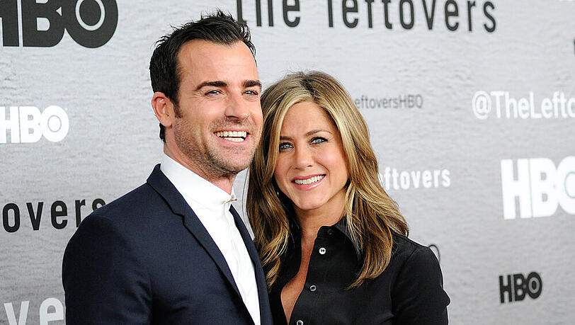 Ein Bild aus glücklichen Tagen: Justin Theroux und Jennifer Aniston Ein Bild aus glücklichen Tagen: Justin Theroux und Jennifer Aniston