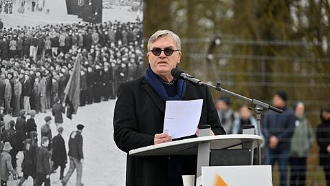 Hape Kerkeling hat eine vielbeachtete Rede zum Jahrestag der Befreiung des Konzentrationslagers Buchenwald bei Weimar gehalten. (Archivbild)