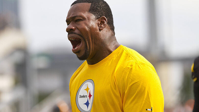 Joey Porter, hier bei einem Spiel seiner Pittsburgh Steelers gegen Tampa Bay.