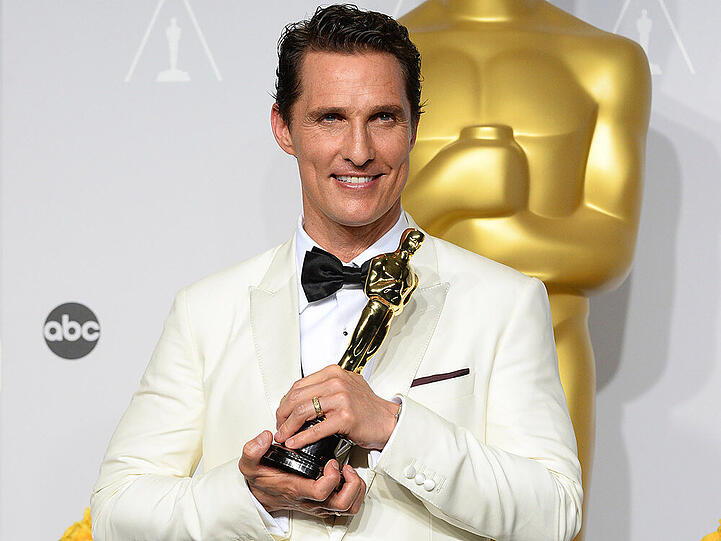 Nicht nur beruflich ein ziemlich toller Typ: Matthew McConaughey