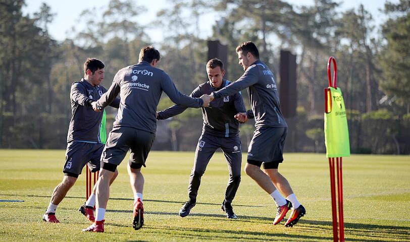 Die Bilder vom Dienstagstraining der Löwen in Troia.